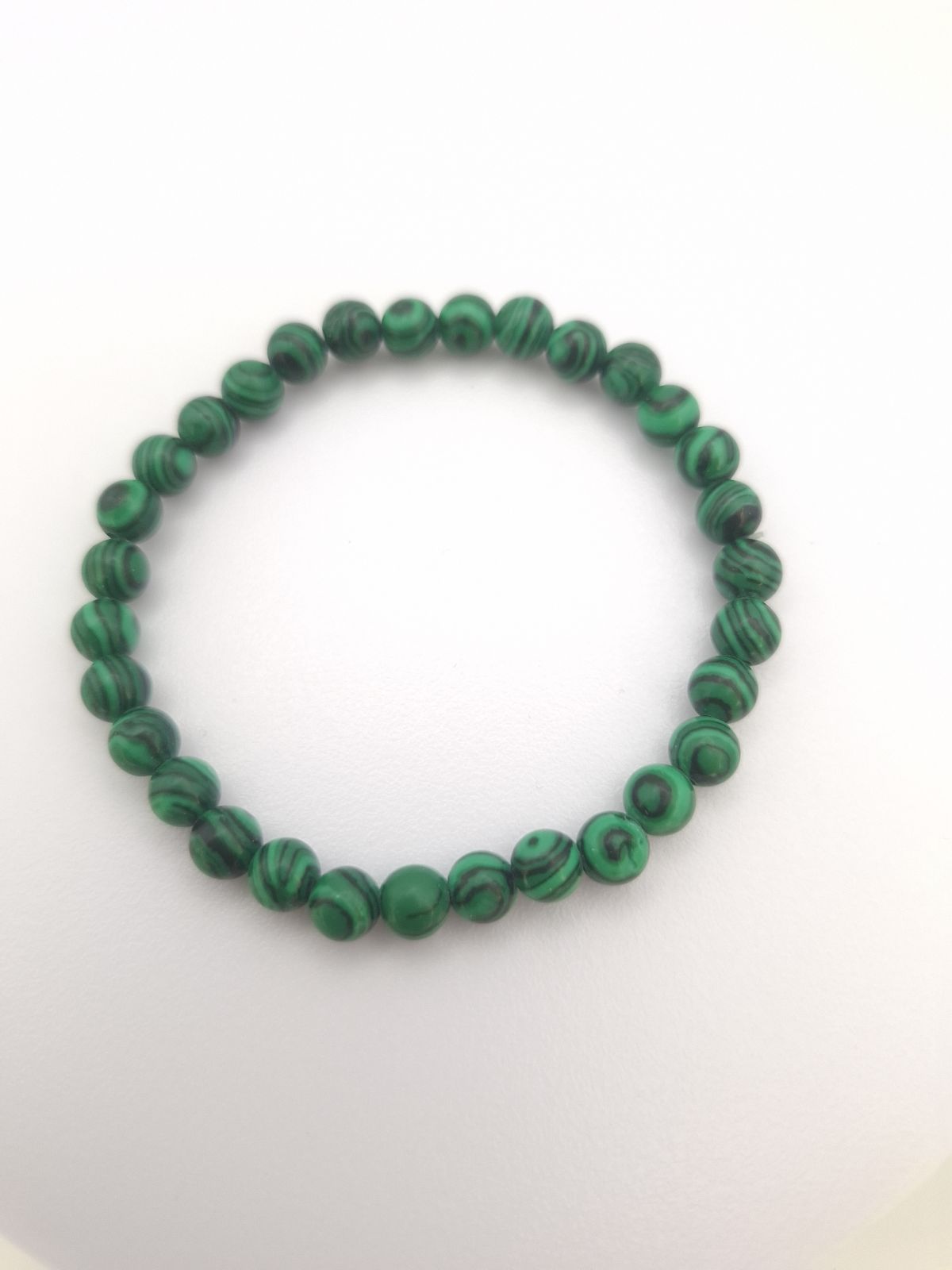 Μαλαχίτη - Malachite, Βραχιόλι (λεπτό) - φωτογραφία 3